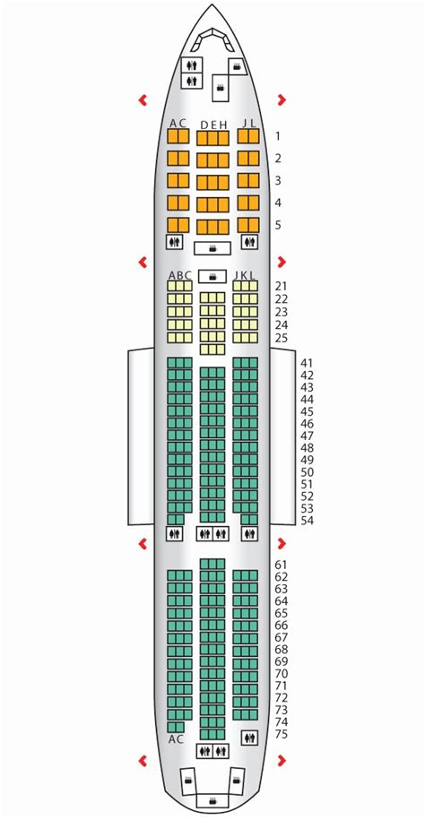 boeing 777-300er seat plan